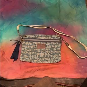 Coach Poppy Denim Purse